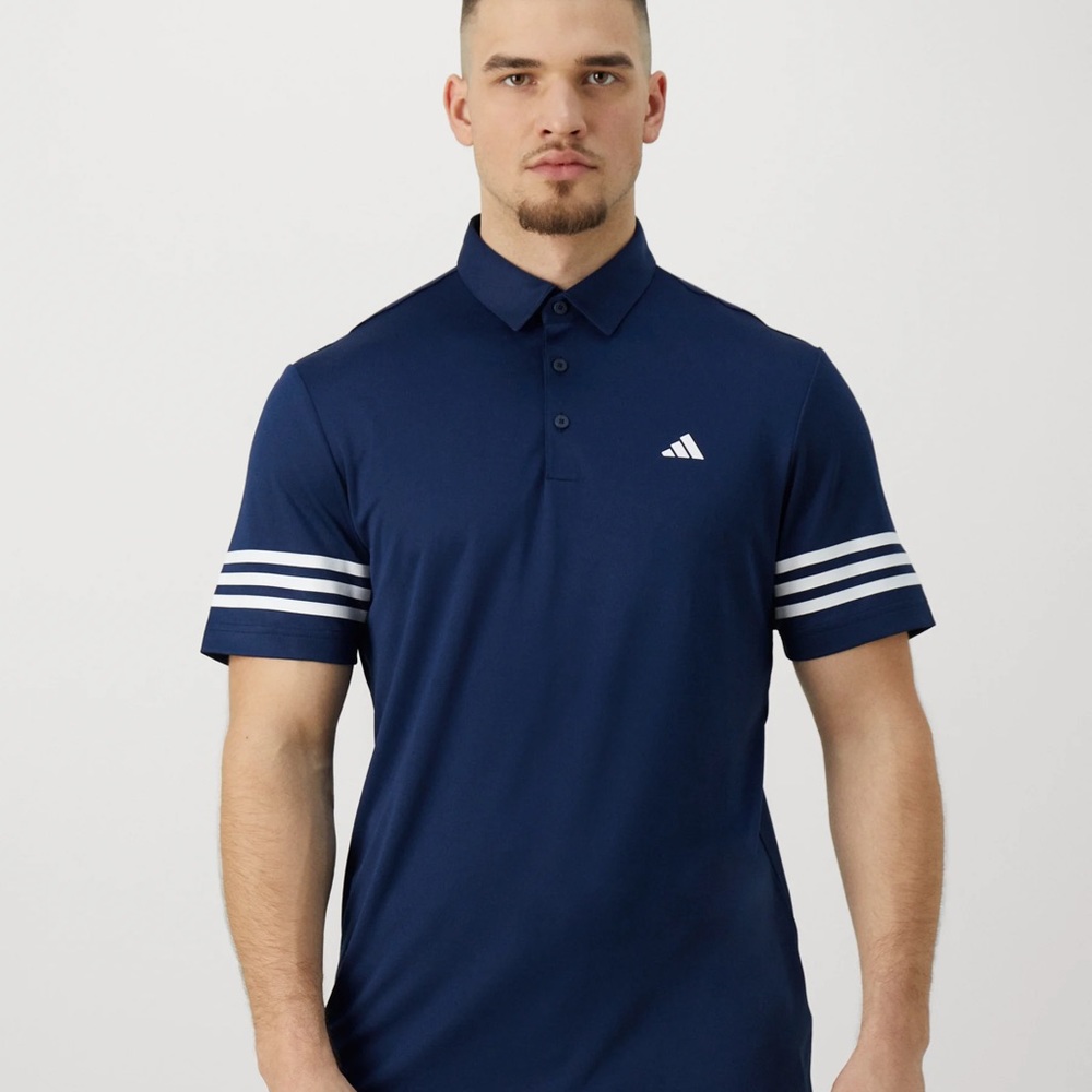 Adidas 3 stripe polo NWT XXL